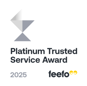 Feefo Platinum Trusted Service Award